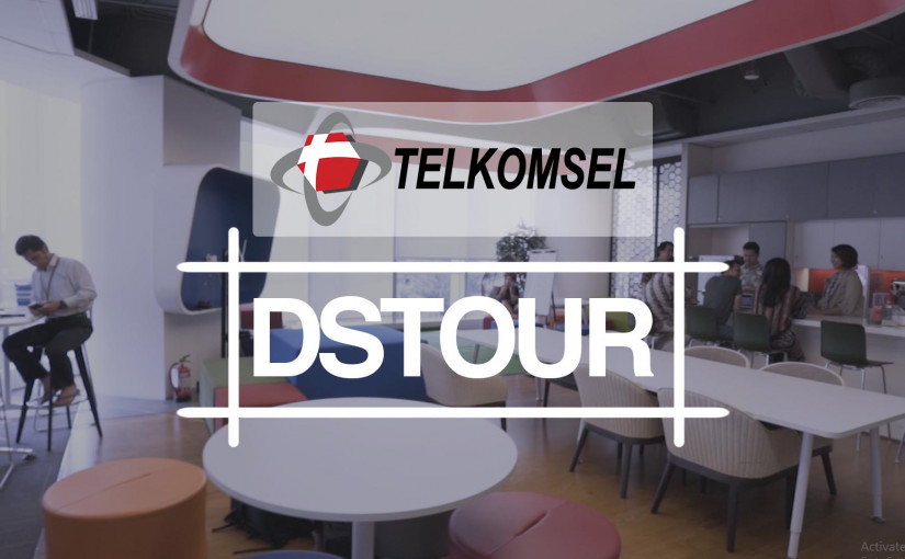 Kantor pusat Telkomsel mengadopsi konsep kantor modern ("smart office") dengan fasilitas lengkap