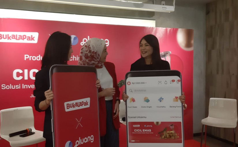 Pengguna produk investasi emas di platform Bukalapak diklaim menembus 2,5 juta orang. Perusahaan kini merilis produk Cicil Emas bersama Pluang