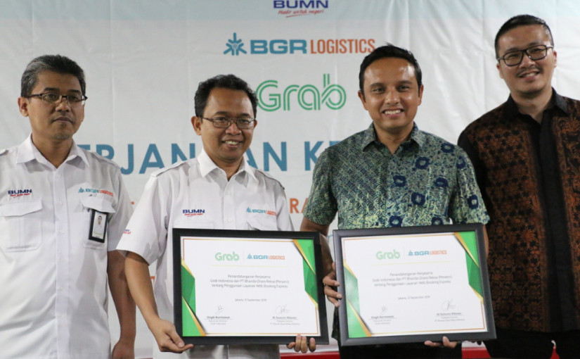 Kemitraan dengan Grab Indonesia meningkatkan jangkauan bisnis BGR Logistics yang saat ini fokus di segmen korporasi