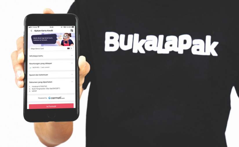 Cermati Gandeng Bukalapak Hadirkan Fitur Pengajuan Kartu Kredit Online