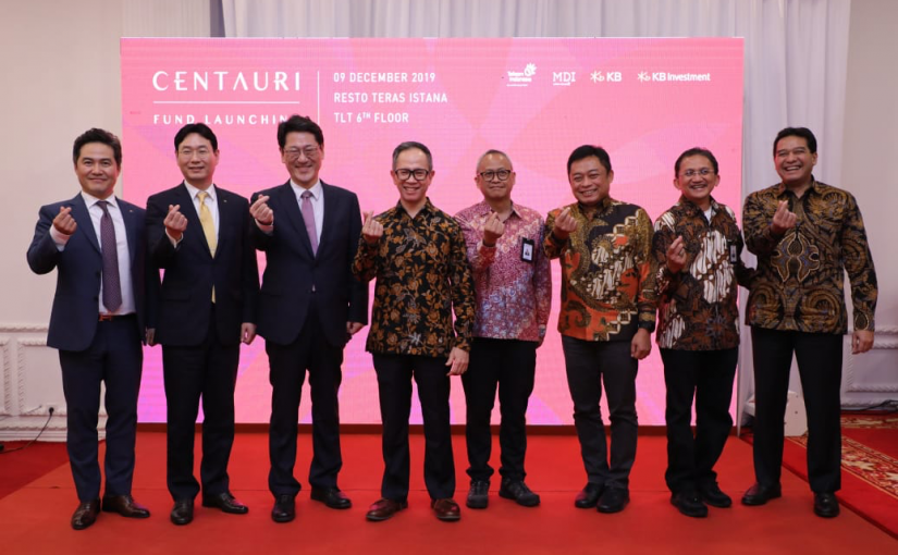 Centauri Fund dibentuk sebagai komitmen Telkom dan KB Financial Group untuk mengembangkan ekosistem teknologi dan startup di kawasan Asia Tenggara