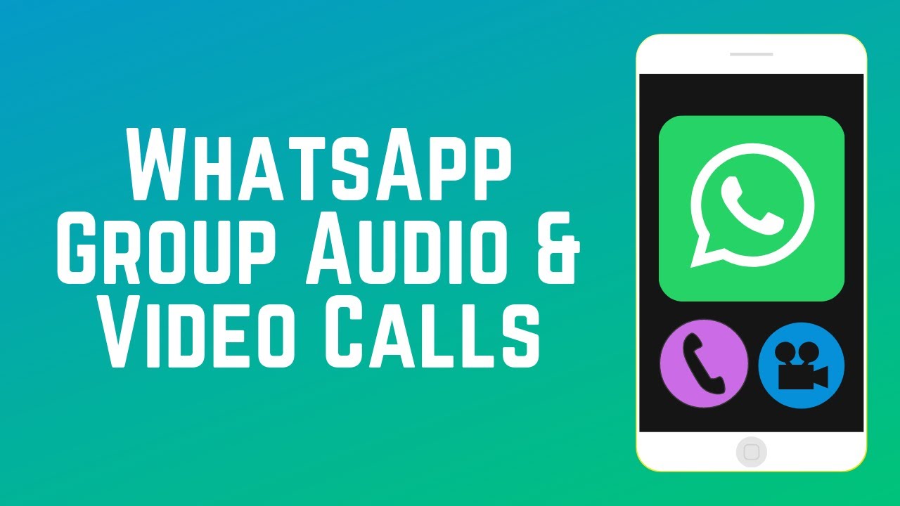 Panggilan Audio dan video grup di WhatsApp