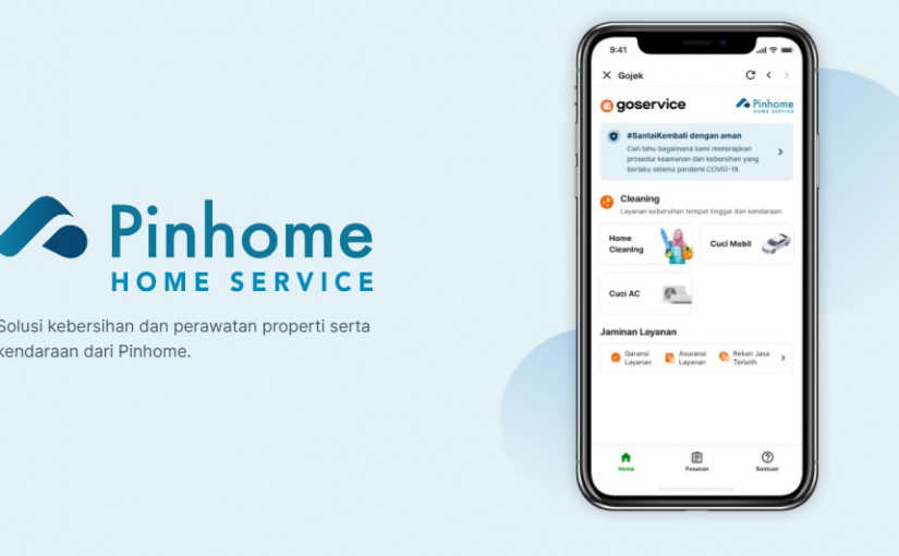 Layanan Pinhome Home Service sudah bisa diakses lewat menu GoService di Gojek