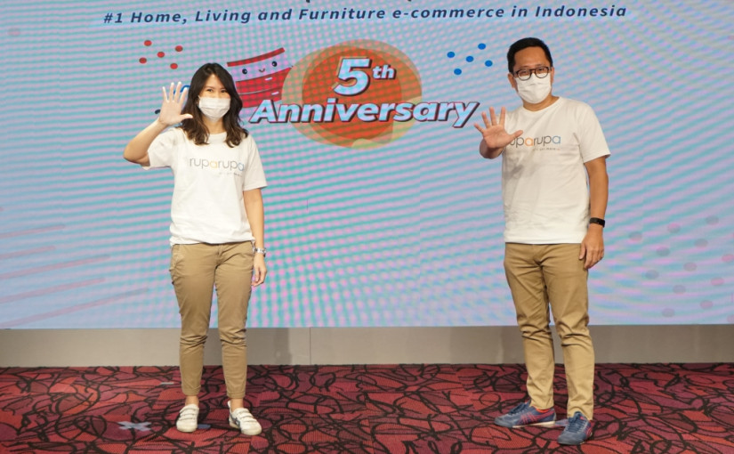 Ruparupa, situs e-commerce home, living and furniture bagian dari Kawan Lama Group telah melayani lebih dari 500 ribu pelanggan sejak beroperasi 5 tahun lalu