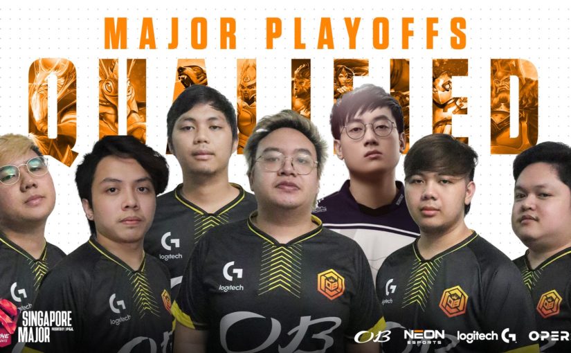 OB Esports x Neon Qualified to Playoffs at Singapore Major 2021