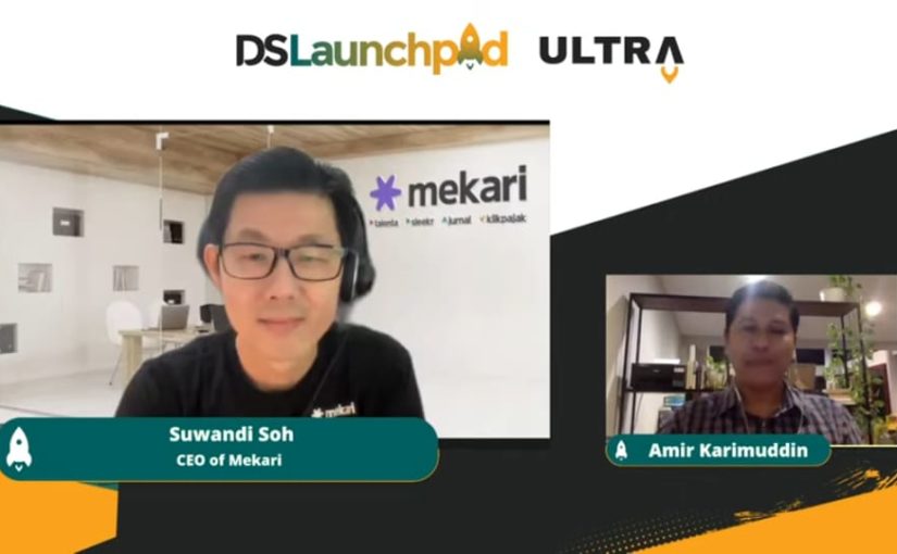 Co-Founder & CEO Mekari Suwandi Soh dalam sesi DSLaunchpad ULTRA