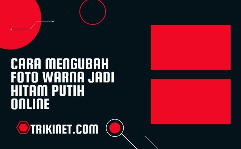 Cara Mengubah Foto Warna Jadi Hitam Putih Online