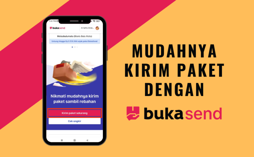 cara kirim paket dengan bukasend