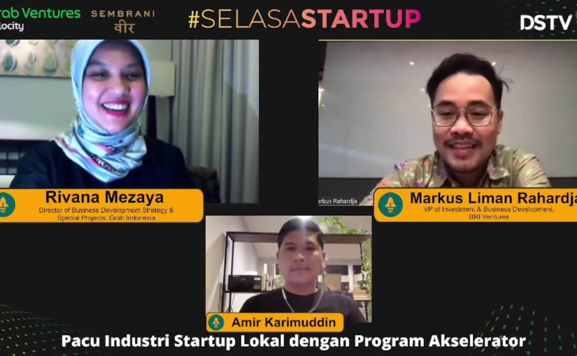 Sesi #SelasaStartup menghadirkan pemateri penyelenggara GVV Batch 4