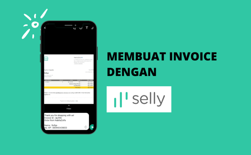 membuat invoice dengan selly