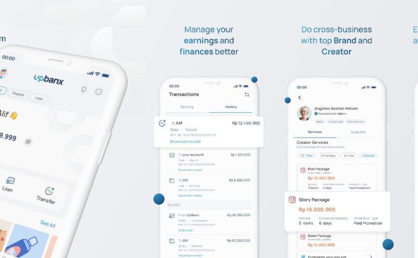 Platform fintech UpBanx mulai membuka diri ke publik, manfaatkan lisensi p2p lending Modal Rakyat untuk mengembangkan platform perbankan digital buat kreator dan brand