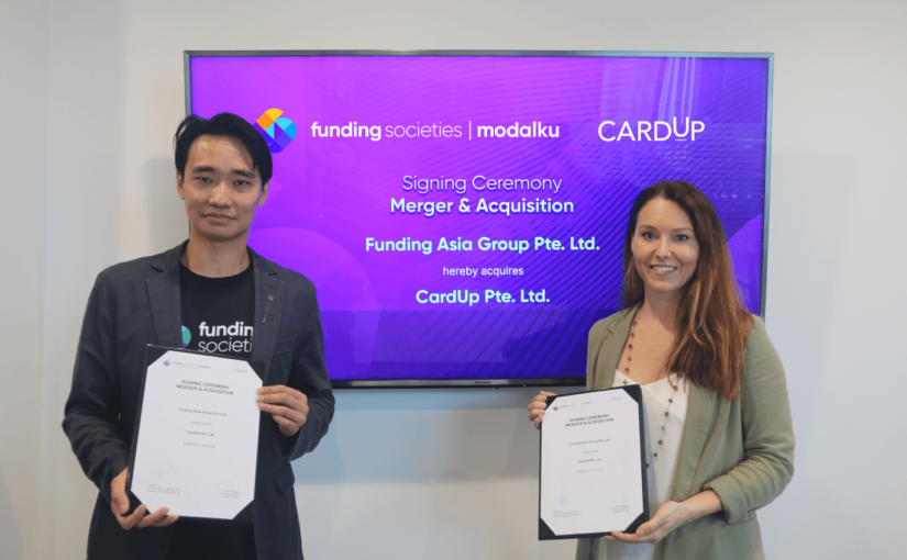 Grup Modalku mengumumkan akusisi terhadap CardUp, startup fintech penyedia solusi pembayaran dari Singapura, dengan nominal dirahasikan