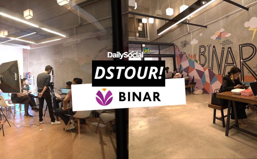 DailySocial mengunjungi kantor Binar di program DSTour / DailySocial