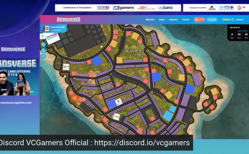 Sesi Initial Land Offering yang dilakukan tim RansVerse / RansVerse