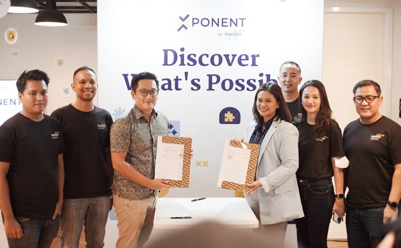 Penandatanganan MoU kerja sama Mandiri Capital Indonesia dengan Mandiri Group melalui program Xponent / MCI