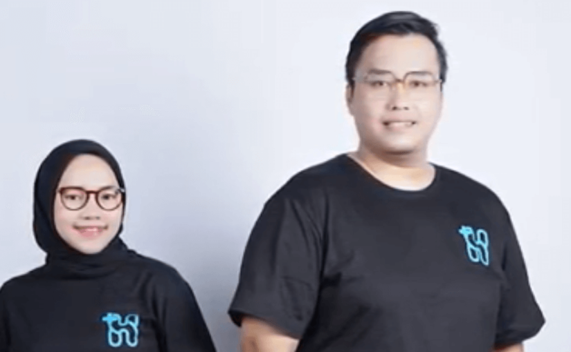 Co-founder HealthPro Vika Rachma Sari dan Rendy Alfuadi / HealthPro