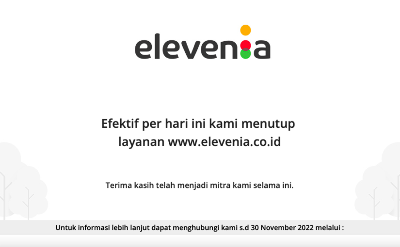 Elevenia Tutup