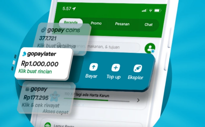 GoPay Later saat ini menjadi opsi paylater utama di Gojek dan Tokopedia / Gopay