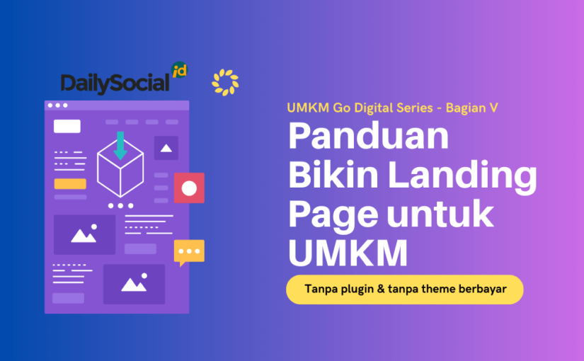 Cara bikin landing page sederhana umkm