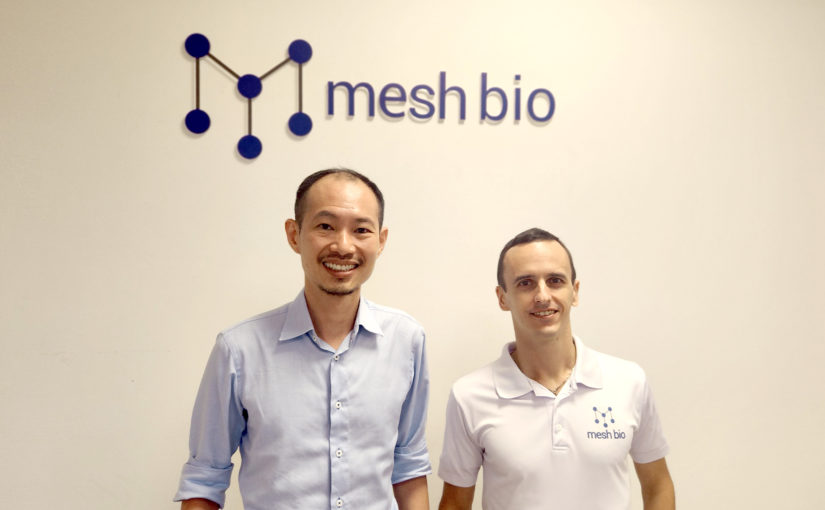 Andrew Wu (Co-Founder dan Chief Executive Officer) dan Arsen Batagov (Co-Founder dan Chief Technology Officer) / Mesh Bio