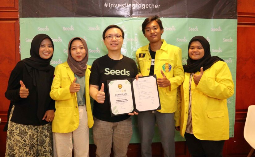 Seeds Finance adalah aplikasi social investing yang menggabungkan perdagangan virtual, gamifikasi, dan media sosial didirikan oleh Willy Tan