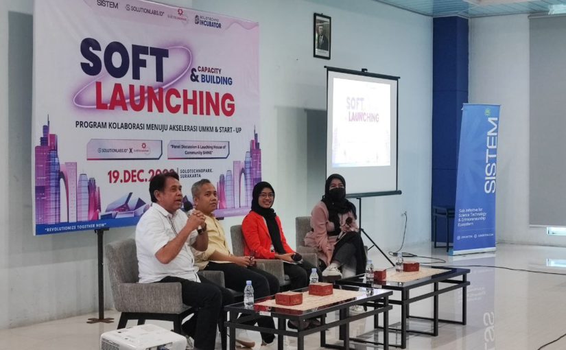 Solo Technopark dan SolutionsLab meluncurkan program bersama untuk mendukung UMKM, startup, dan bakat lokal di Solo dinamai SISTEM